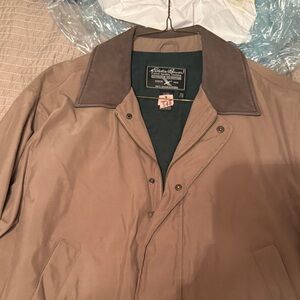 Eddie Bauer Men's Tan Shirt Jacket